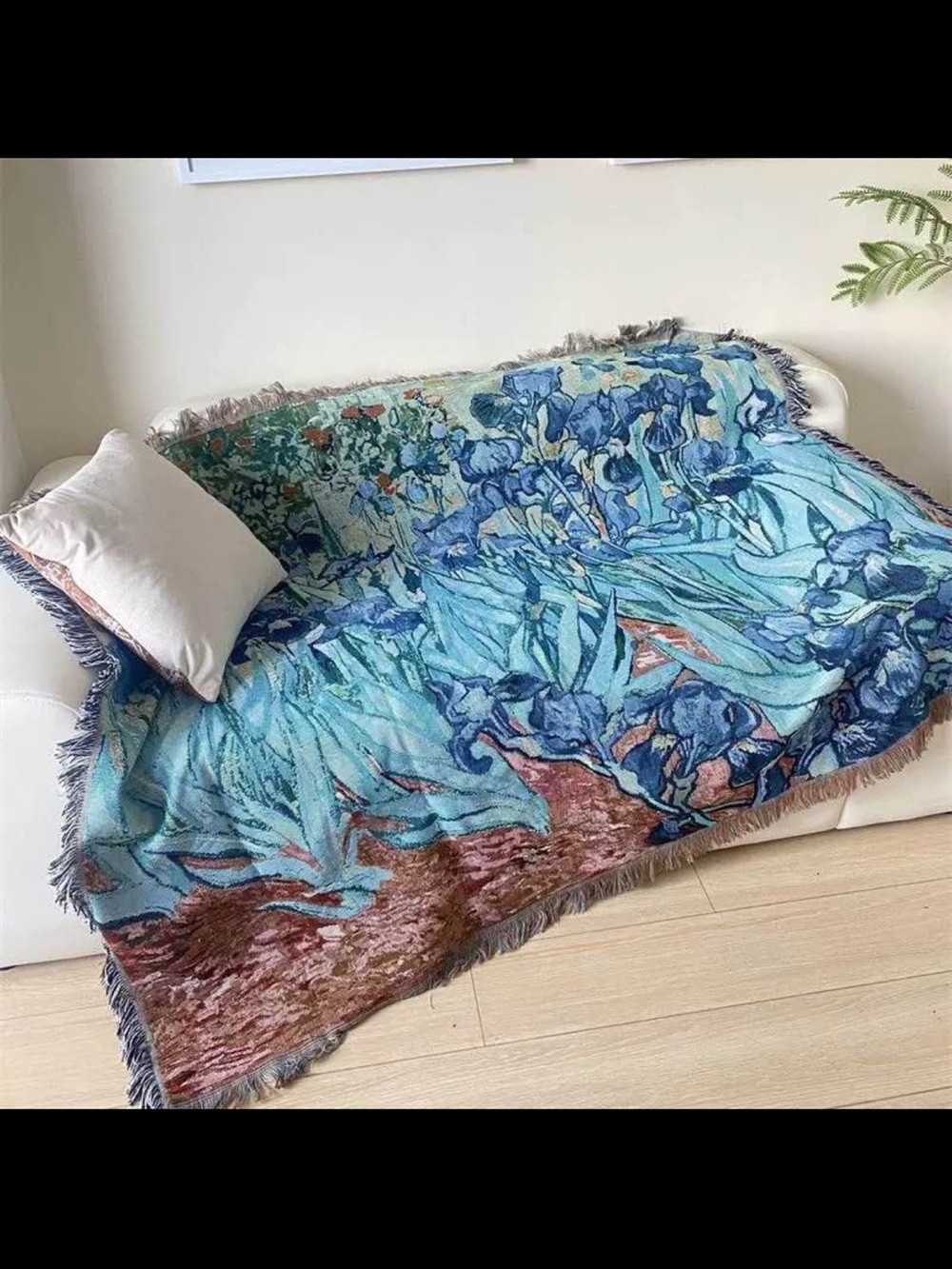 Van Gogh Irises Tapestry